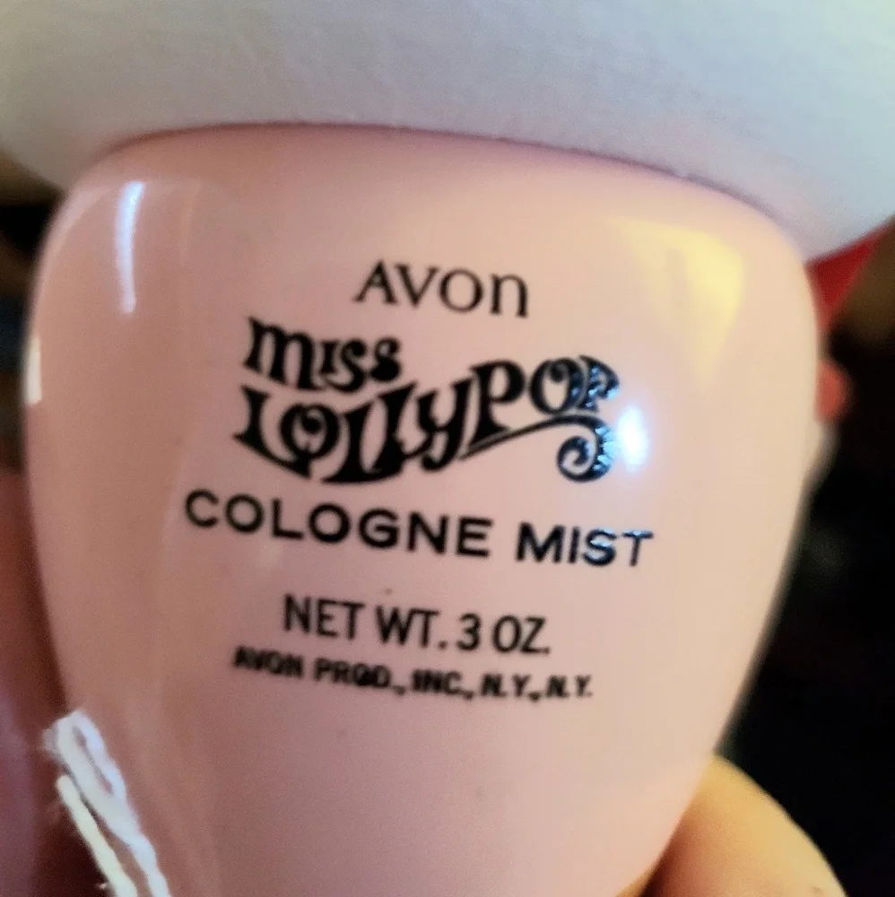 VINTAGE AVON Miss Lollipop bottle  VINTAGE / MCM style